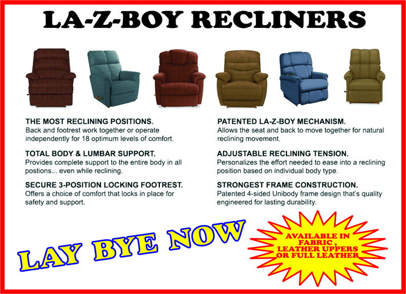 The Genuine La-Z-Boy Recliners by La-Z-Boy