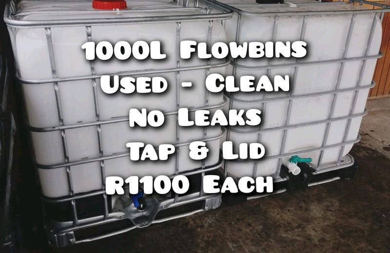 1000L Flowbins / Storage Tanks