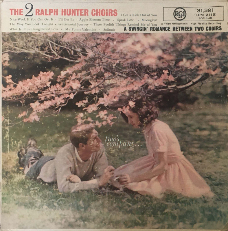 The Two Ralph Hunter Choirs - Two&#39;s Company (1960) (LP / Vinyl) - (Ref. B292) -  Price R200