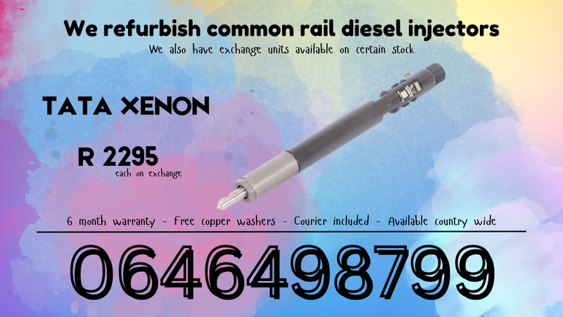 TATA XENON DIESEL INJECTORS FOR SALE ON EXCHANGE WITH WARRANTY