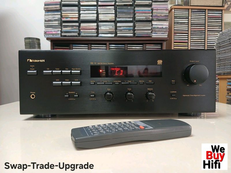 MINT! Nakamichi RE-10 Stereo Receiver - 3 MONTHS WARRANTY (WeBuyHifi)