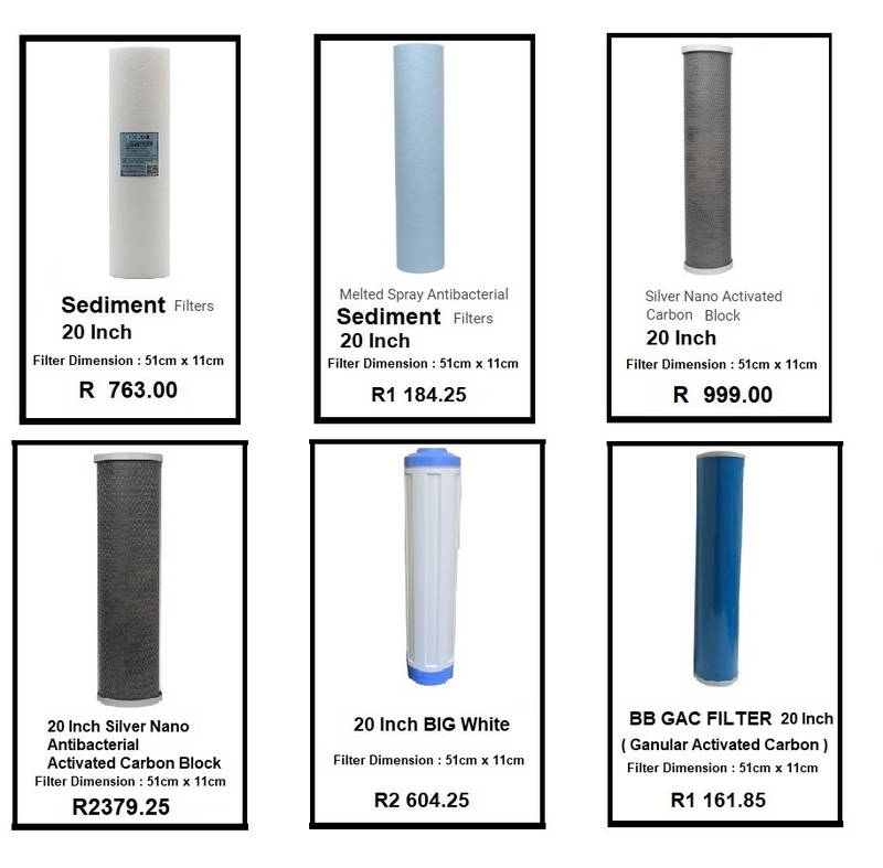 Water Filter Cartridges Replacement Filters