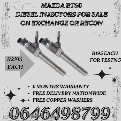 Mazda BT50 diesel injectors for sale on exchange