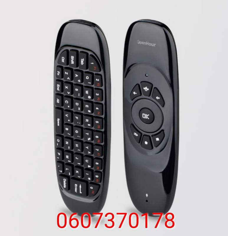 Wireless Air Mouse/Keyboard Double Sided Remote (Brand New)