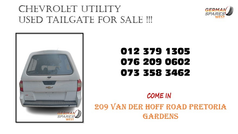 CHEVROLET UTILITY USED TAILGATE FOR SALE