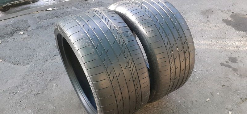 2x315/35/20 continental runflat tyres R3000 for both tyres 20inch