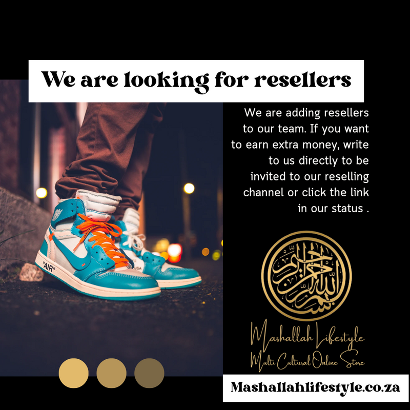 Mashallah Lifestyle is looking for resellers to join our team