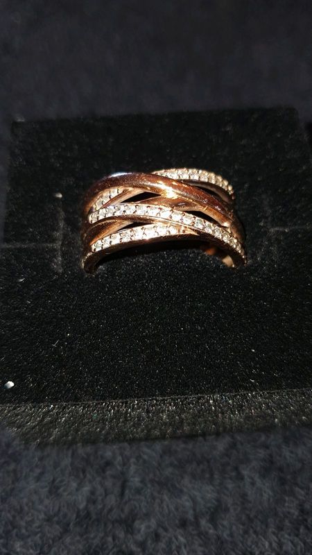 Rose Gold Pandora Ring for sale