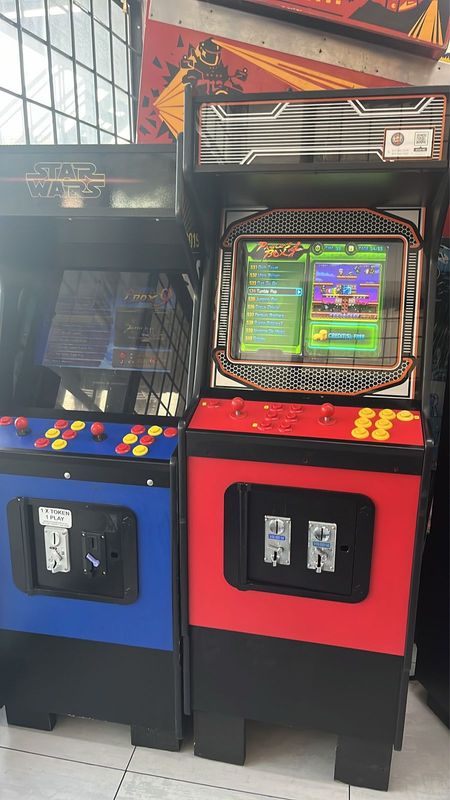 Arcade video games and pinball machines for sale