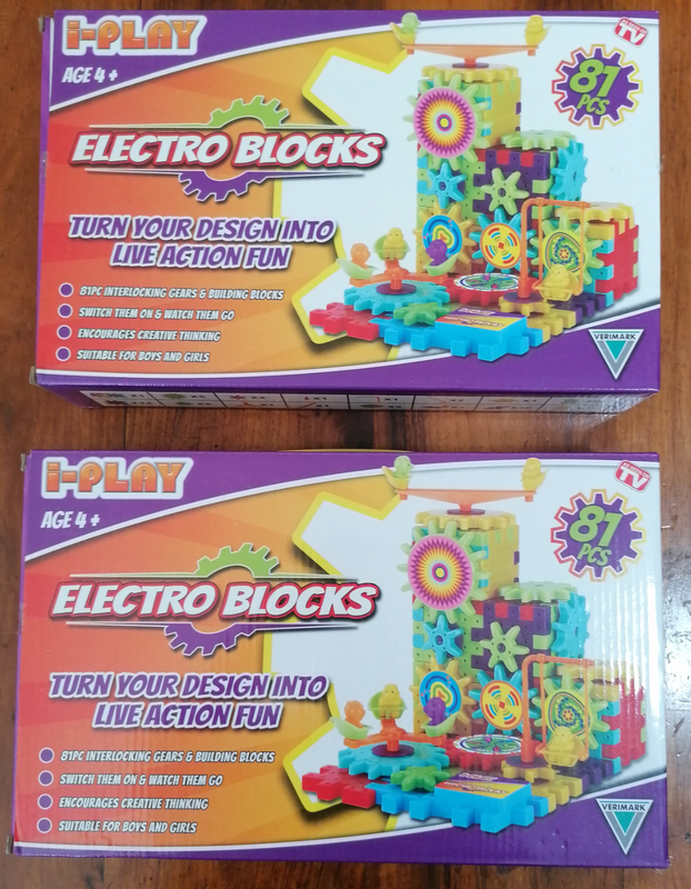 IPlay Electro Blocks, 81 pieces (plus box of extras)