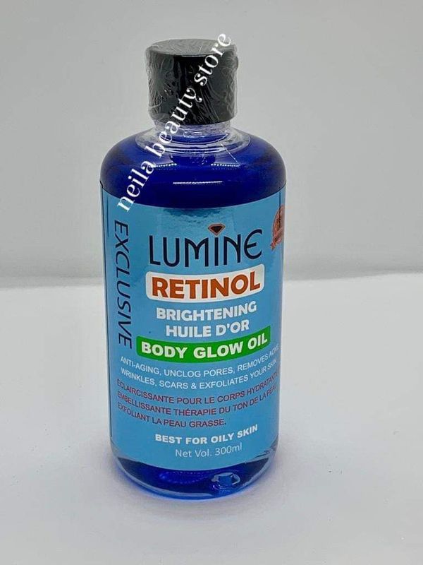 Lumine Retinol Brightening body glow oil