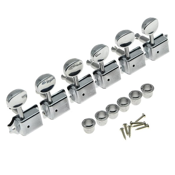 Vintage Kluson Style Tuners Set of 6 Right – Slotted posts