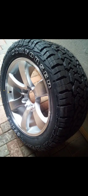 New 20 inch Toyota Prado silver/machined face magwheels for Fortuner,Hilux and Prado, 6x139pcd.