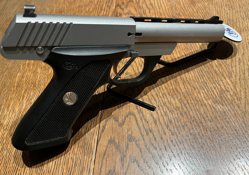Colt .22 Semi-automatic pistol stainless steel