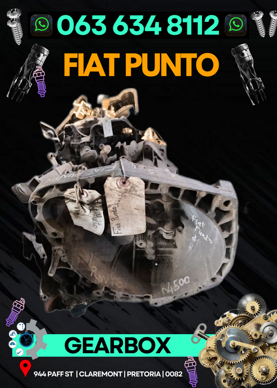 Fiat Punto gearbox R4500 Call me 0636348112