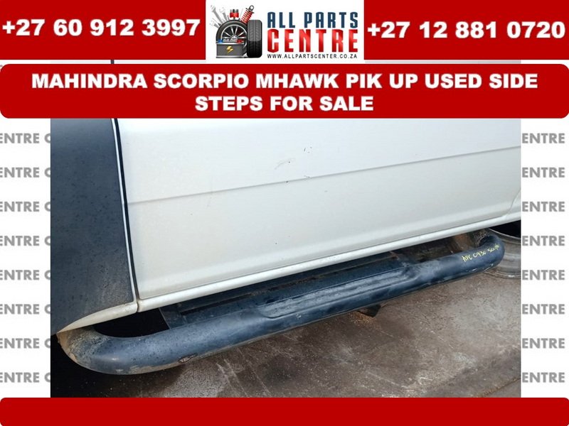 Mahindra Scorpio Mhawk Pik up used side steps for sale