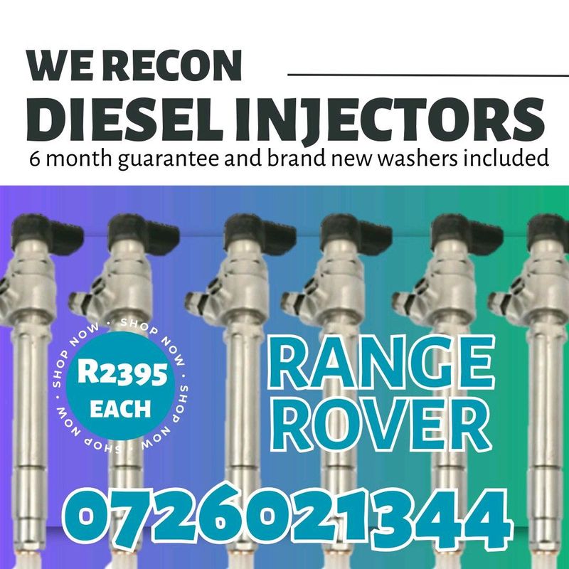 Range Rover Diesel Injectors for sale
