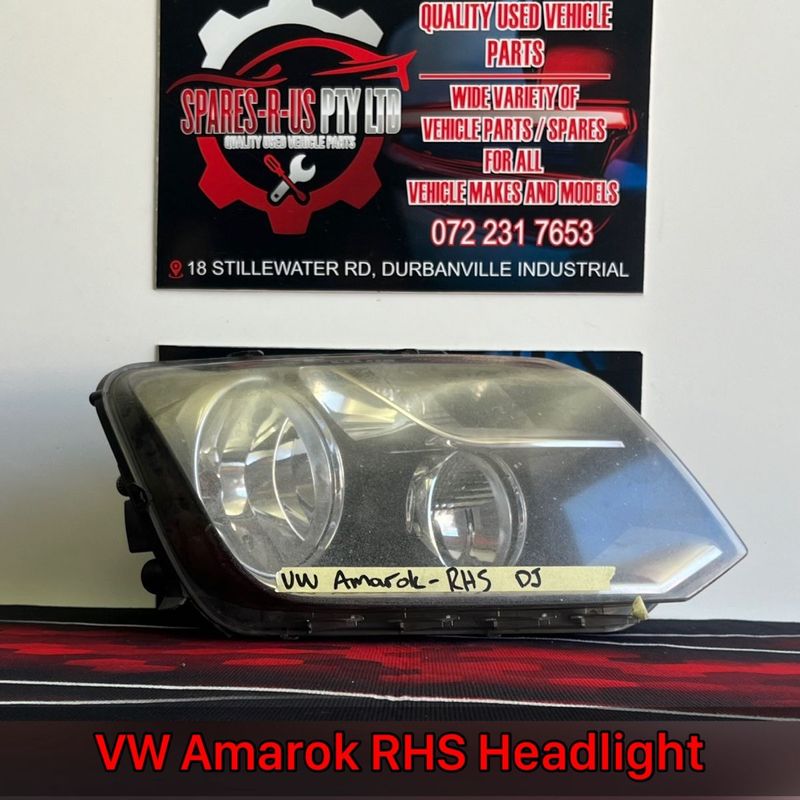 VW Amarok RHS Headlight for sale