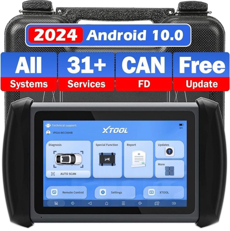 X t o o l in plus i p616 diagnostic tool with 31 services, lifetime updates, 2024 newest car scanner