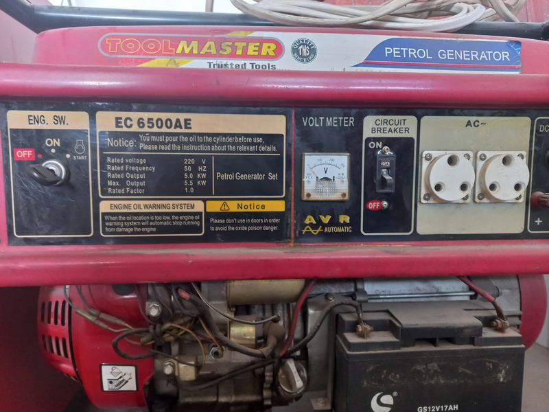 Generator, 5.5kW Petrol