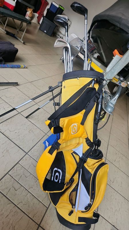 Golf bag an clubs