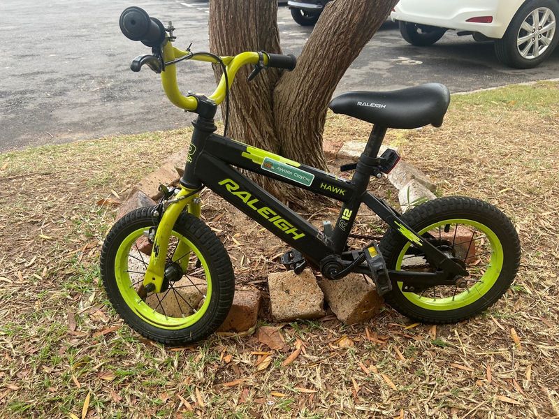 Kids RALEIGH 12&#34; Hawk BMX Bicycle for sale R450 NEG