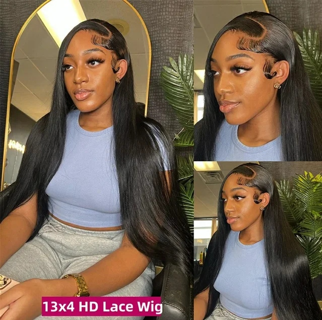 30 inch straight lace front wig