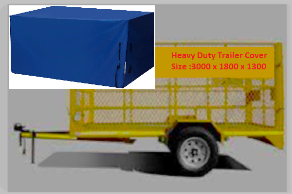 CUSTOM MADE TO ORDER MOTOR TRAILER COVER-3m(L) X 1,8m(W)X 1,3m(H).