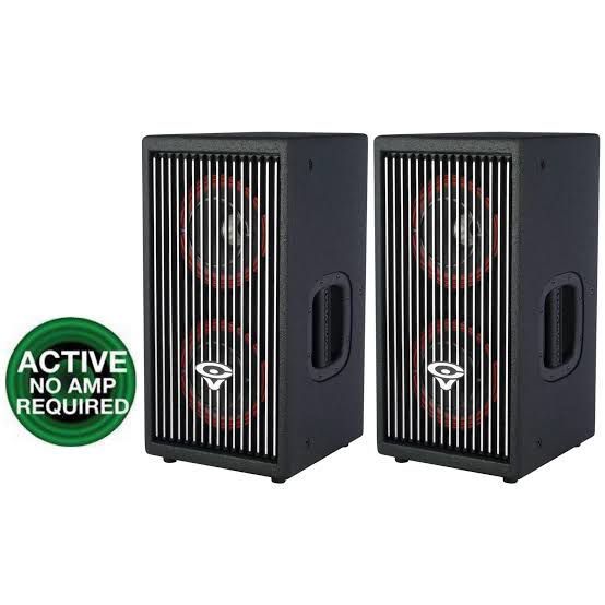 Cerwin-Vega CVA-28 Dual 8” Active full range speakers