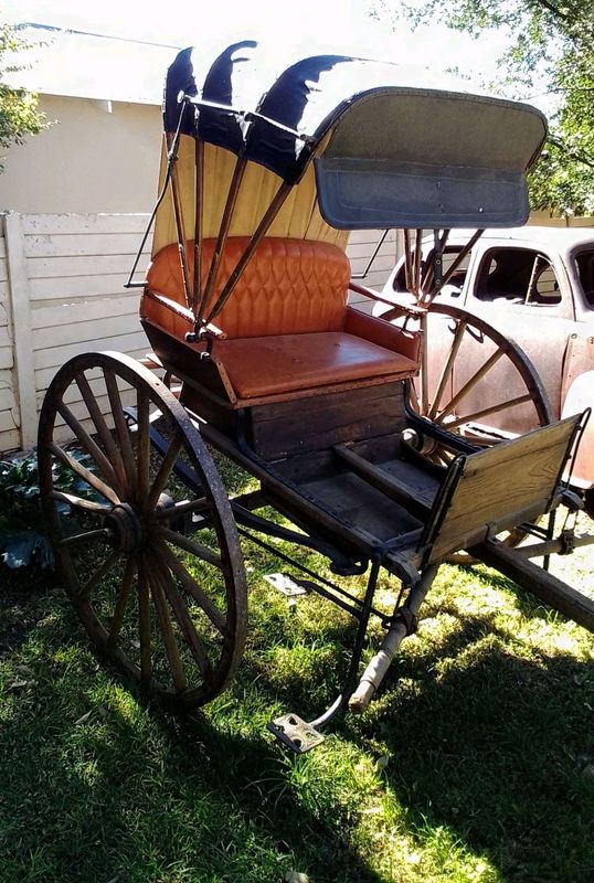 Antieke Kapkar van baie vroëe 1900s/ Antique Cape cart from very early 1900s
