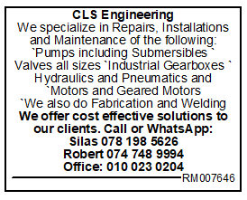 Repairs, Maintenance, Installations of Pumps, Valves, Industrial Gearboxes, Motors and Geared Motors