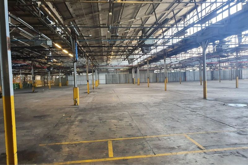 5000m2 Manufacturing Warehouse To Let in Sidwell