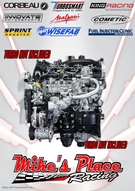 Toyota hilux 2kd 2.5 2 wire engine for sale at mikes place racing