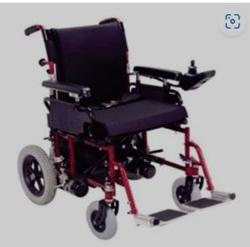 Electric Wheelchair with Extra Seat Cushion
