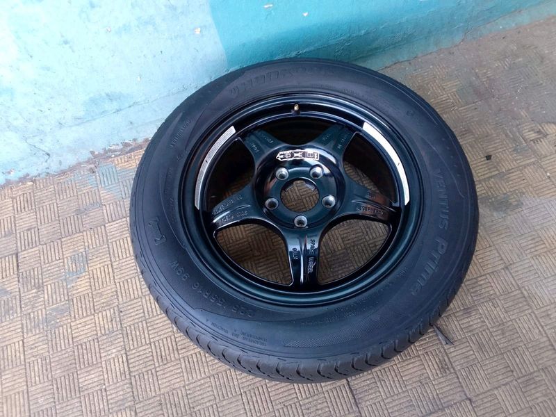 16inch spare wheel 5x112 pcd for mercedes benz CLK A208/C208 and W208. this spare wheel is mag rim