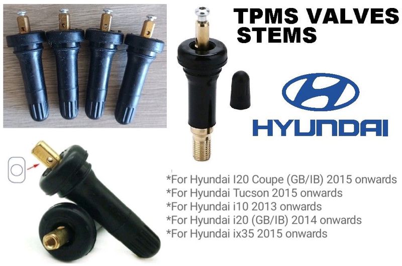 Hyundai TPMS tyre valves stems