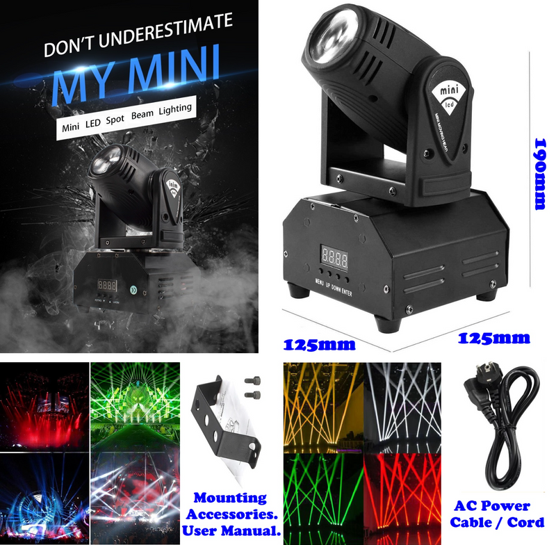 Professional DJ Disco, Party 7LEDs Moving Head Light DMX512 Stage Light. Stunning Brand New Products