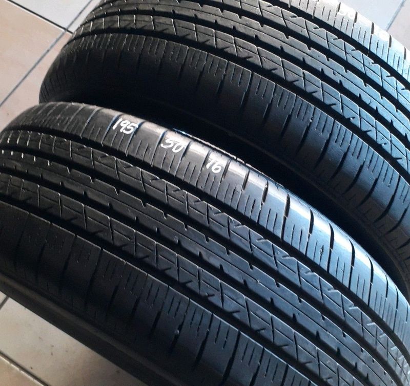 195/50/16×4 we are selling quality used tyres at affordable prices call/whatsApp 0631966190.