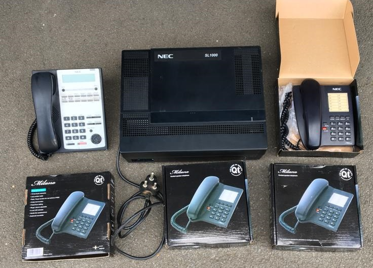 NEC SL1000 PBX Bundle - Small-Medium Phone System - Ideal for small Business