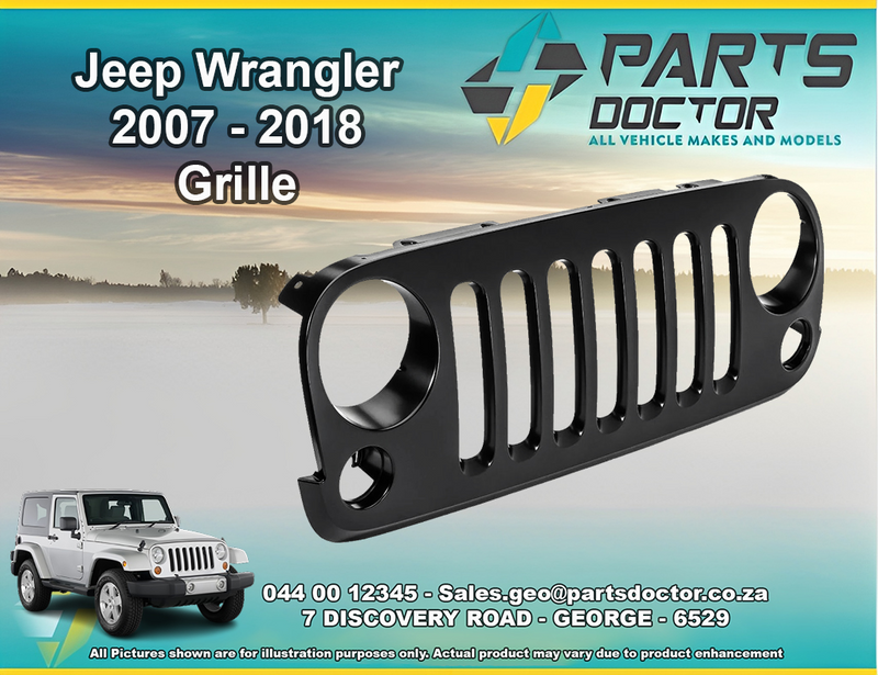 JEEP WRANGLER 2007 - 2018 GRILLE