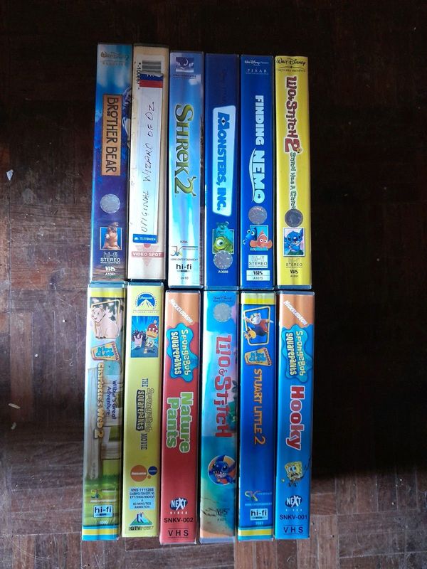 Variety of VHS Videos