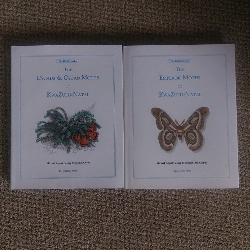 Cycads book and Emperor Moth Book