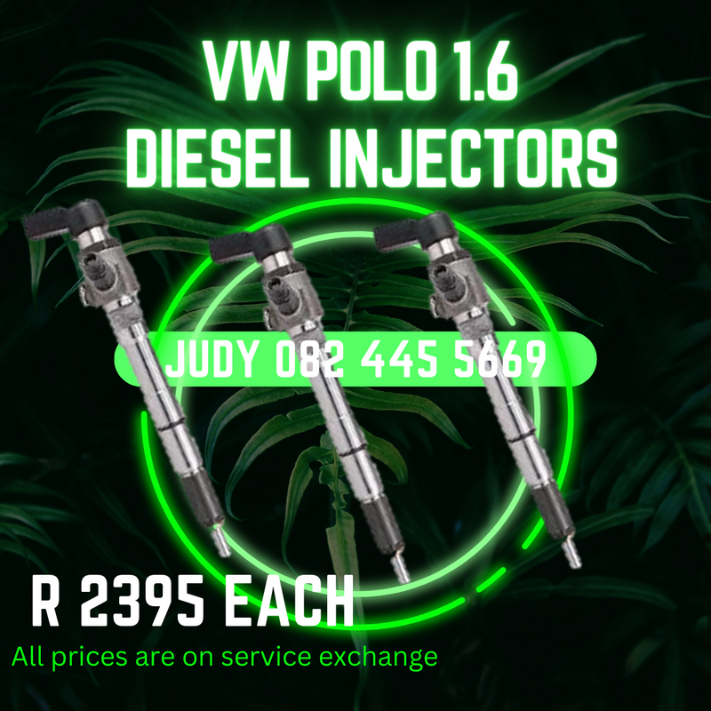 VW Polo 1.6 Diesel Injectors