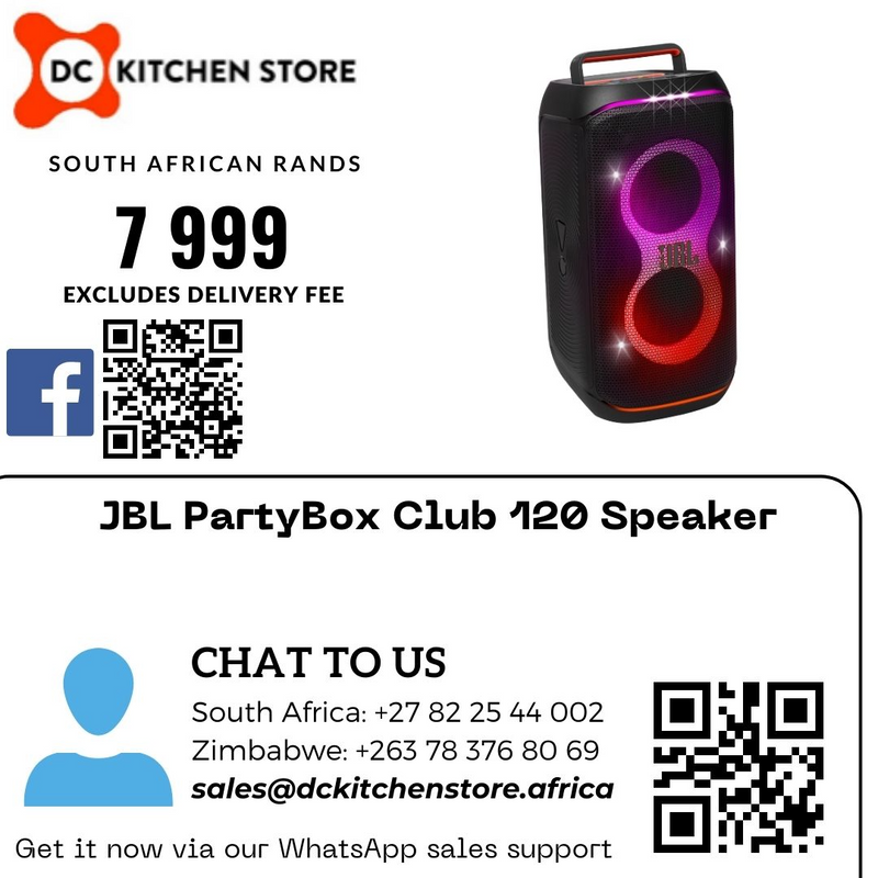 JBL CLUB 120 PORTABLE PARTYBOX BLUETOOTH SPEAKERS