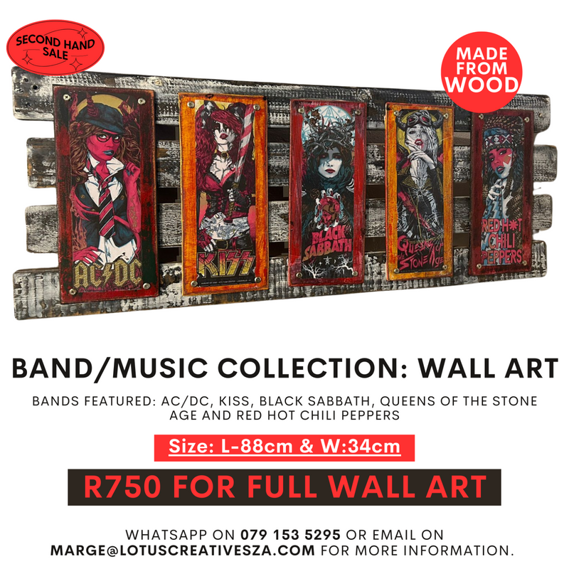 Band/Music Collection: Wall Art