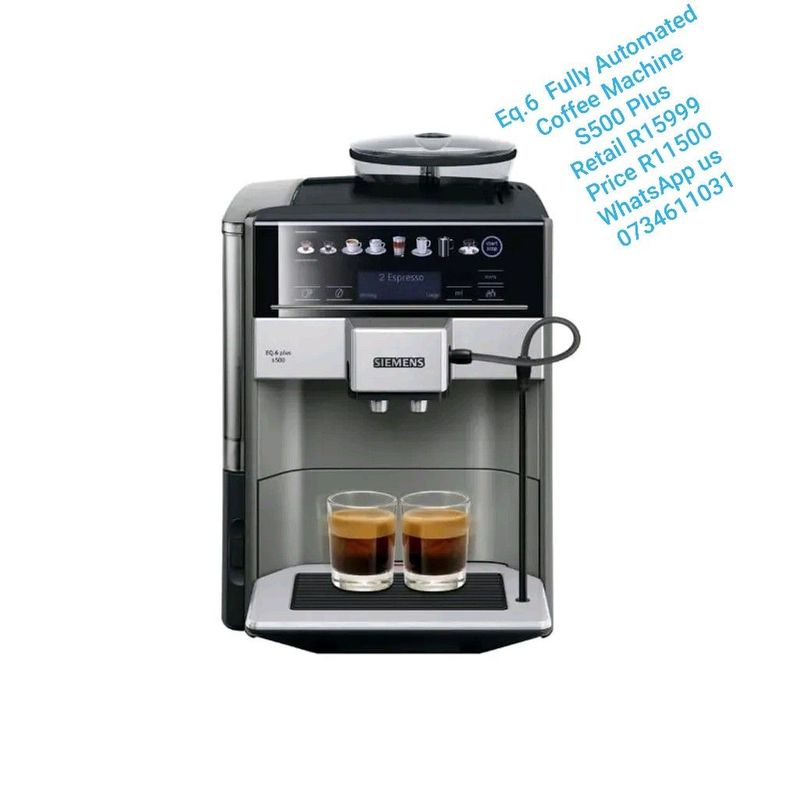 Siemens Fully Automated Coffee Machine E.q.6