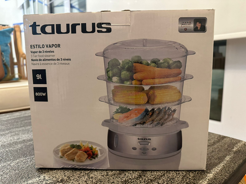Brand New Taurus 3-tier 9L Capacity Digital Food Steamer