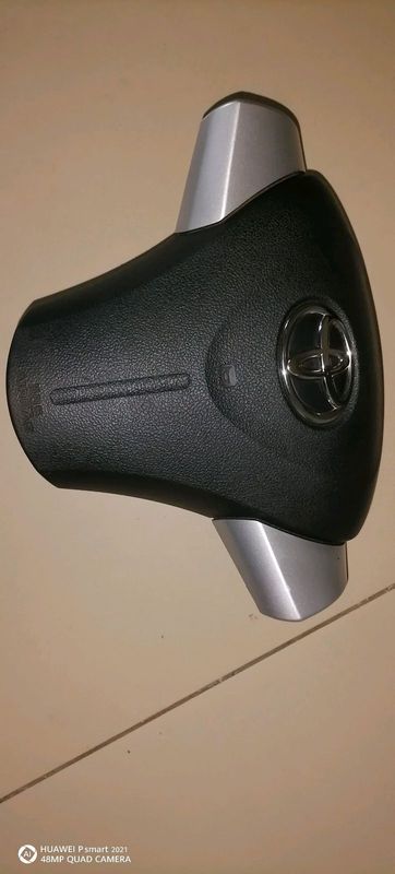 2019 Toyota Etios Steering and Passenger Dash Airbag for sale