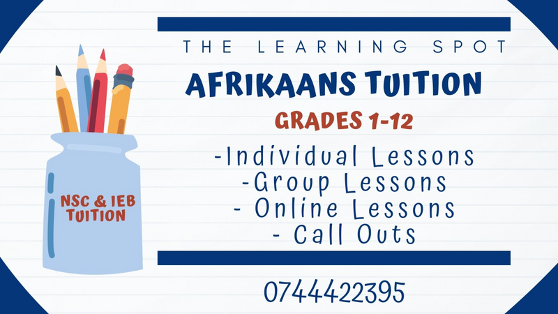 NSC and IEB Afrikaans Tuition