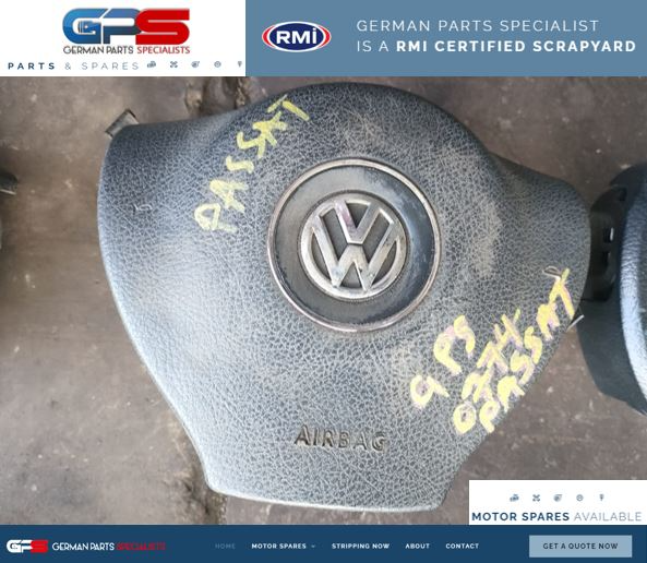 VW PASSAT USED REPLACEMENT STEERING AIRBAG FOR SALE
